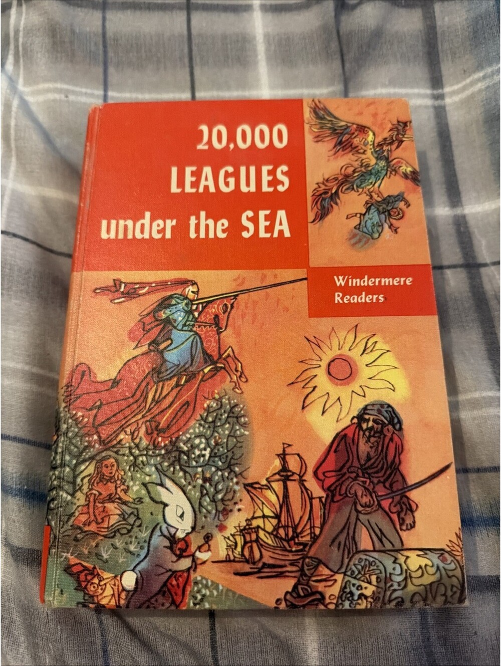 20,000 Leagues Under The Sea Windemere Readers First Edition 1954